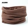 Women Winter Neck Scarf Cycling Windproof Fever Velet Warm Solid Color Cashmere Collar Neck Protection Unisex Scarf