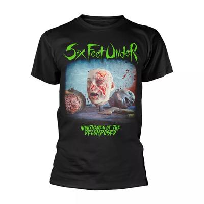 Футболка Six Feet Under 'Nightmares Of The Decomposed' - НОВАЯ