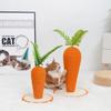 Игрушка для кошек в форме моркови, каретка для лазанья для кошек, доска для захвата кошек