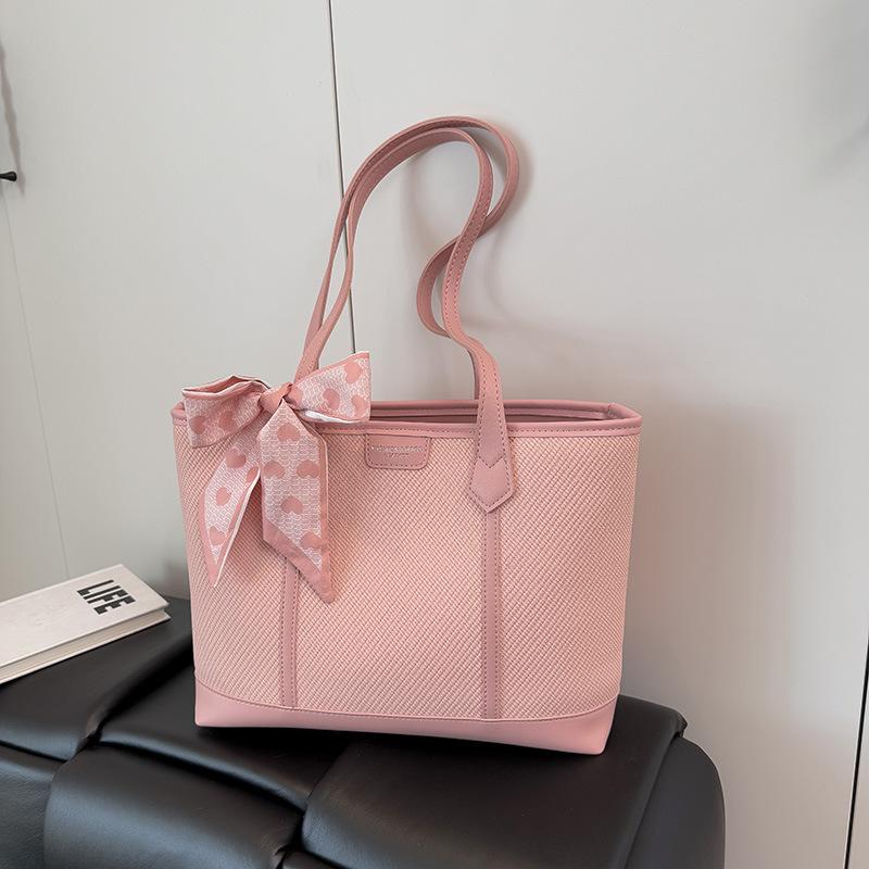 Сумка большой вместимости женская новая высококлассная сумка через плечо для студентки, универсальная портативная сумка-тоут для поездок на работу