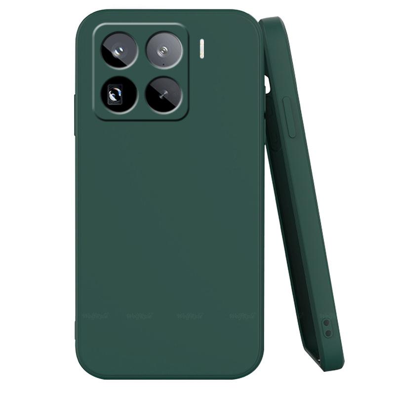 Для Xiaomi 15 чехол Xiaomi15 Xiaomi 15 Pro Capas оригинальный жидкий силиконовый задний бампер для телефона ударопрочный TPU мягкий Funda Mi 15