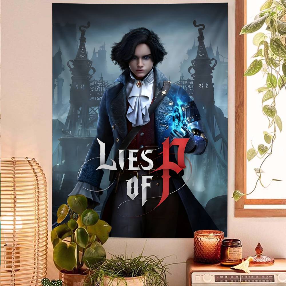 Игра LLLies of P Подвесной богемный гобелен Богемные настенные гобелены Мандала Дешевый Хиппи Настенное панно