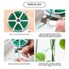 PVC Gardening Tie: Green Plastic-Coated Wire for Flowers & Trees