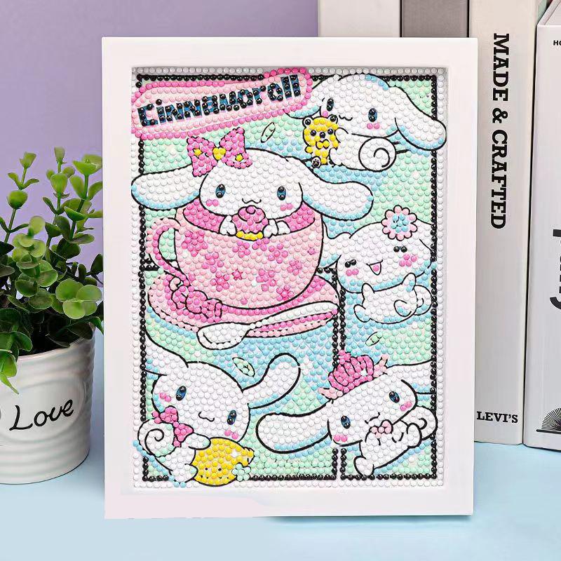 1 Набор Алмазная Живопись Домашний Декор Sanrio Алмазная Картина Hello Kitty Мультяшная Полная Алмазная Мозаика 5D DIY Наборы для Вышивания Крестиком