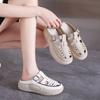 Универсальные сандалии маленькие белые туфли женские летние новые - это женские повседневные дышащие сандалии на платформе