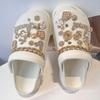 Роскошный дизайнерский брелок для обуви Crocs DIY со стразами, металлический медведь, украшение для обуви, пряжка для Croc Charms Hole Shoes Accessories