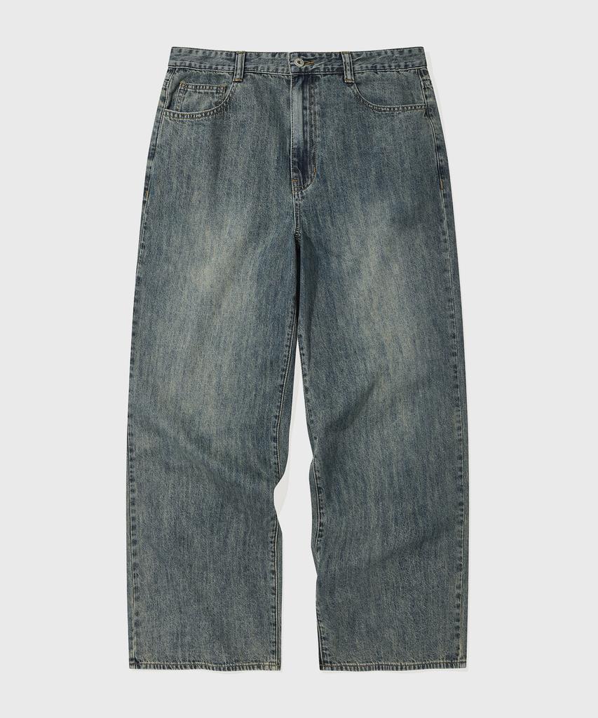 KIIMUIR Summer Wide Denim Pants_Vintage Blue