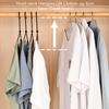 10 шт. модернизированных коротких вешалок, ультратонкие, экономящие место латексные вешалки для одежды для хранения, не оставляющие следов на коже, гладкие сушилки