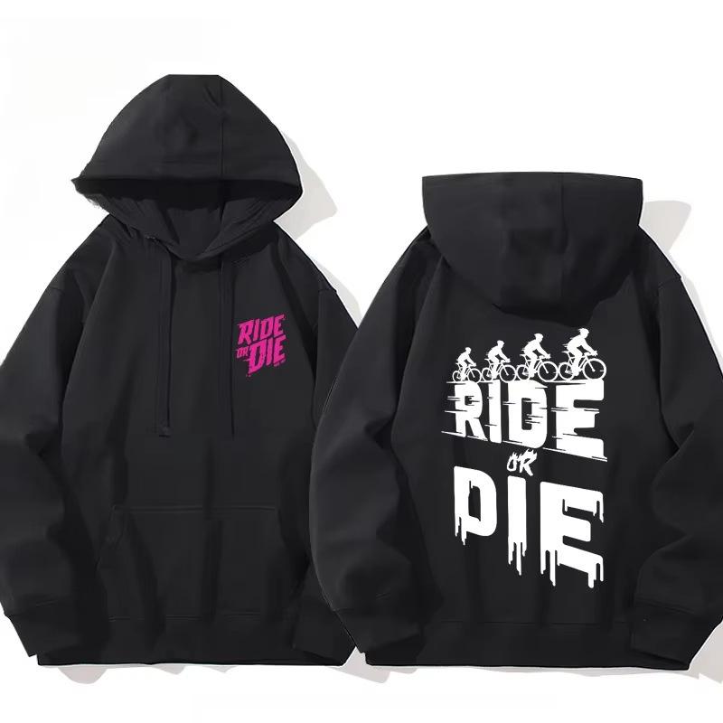 Толстовка MucOff Ride or Die хлопковая с капюшоном для