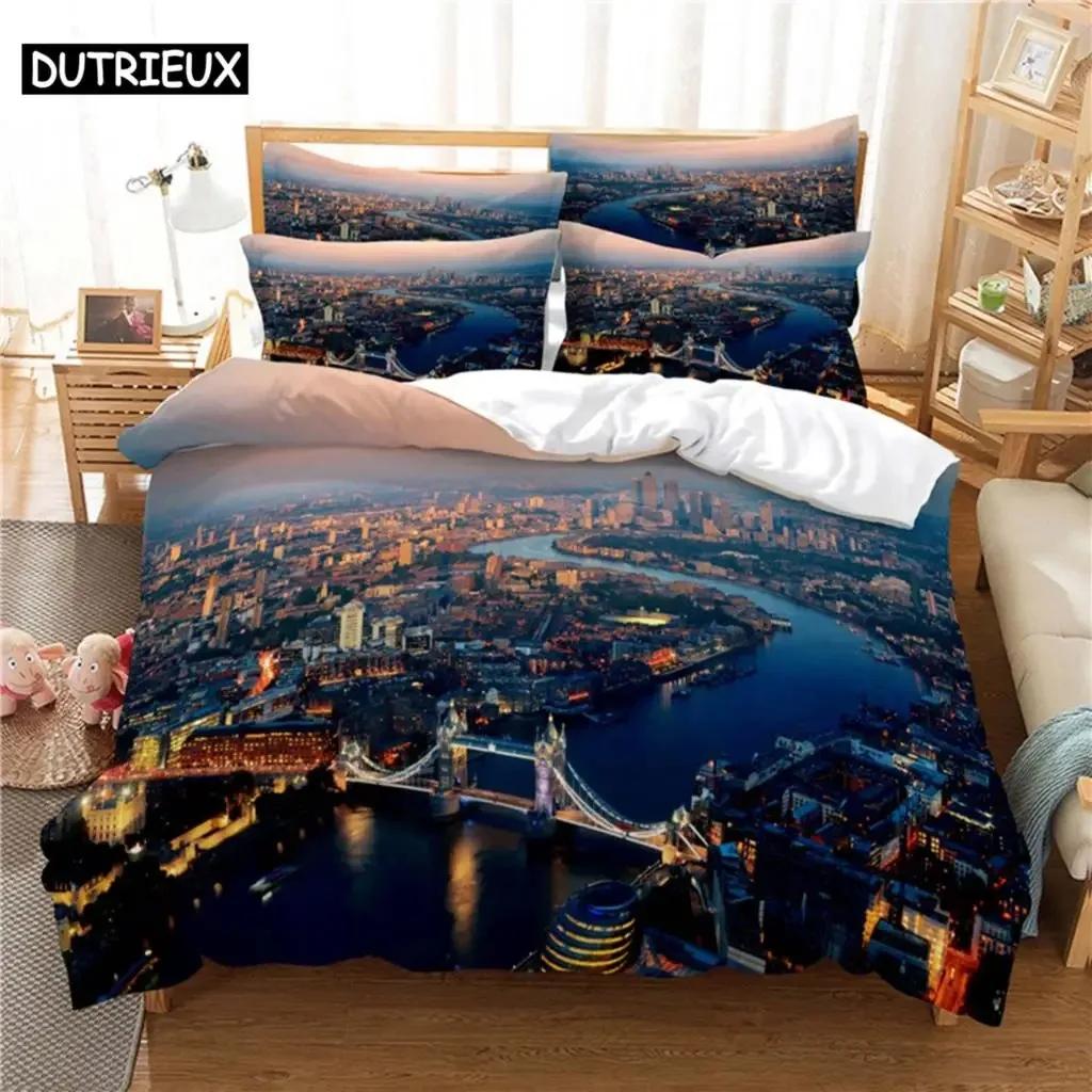 Great Wall Bedding Set Single Twin Double Queen King Cal King Size Bed Linen Set