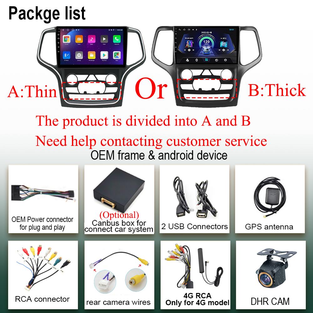 Видео Carplay Android 14 для Jeep Grand Cherokee WK2 2014 Автомобильный Радиоприемник Мультимедиа Авто Стерео Плеер Монитор ТВ GPS DVD DSP IPS BT