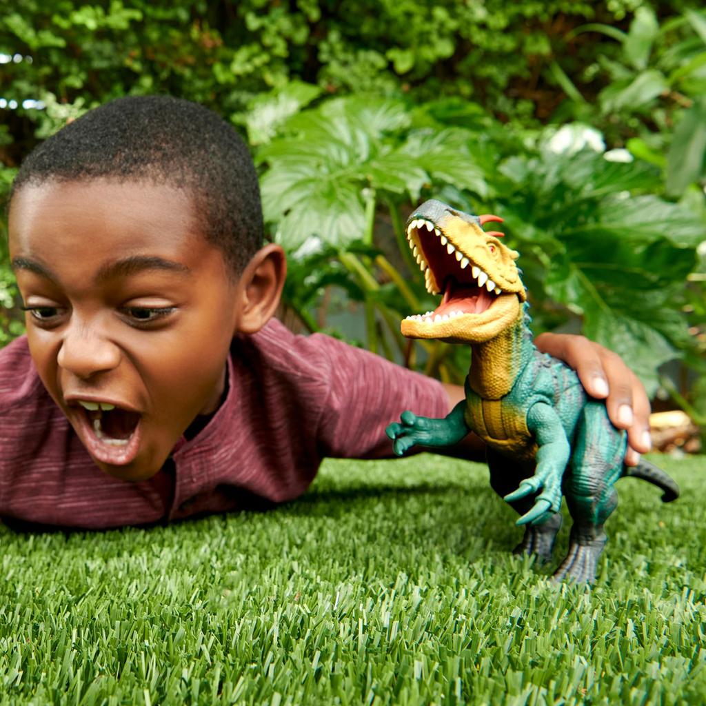 Mattel JURASSIC WORLD Big Neo Venator Years Old and HTK78 Action! [Dinosaur Toy] [Total Length Approx. 35.6cm] [4 Up]