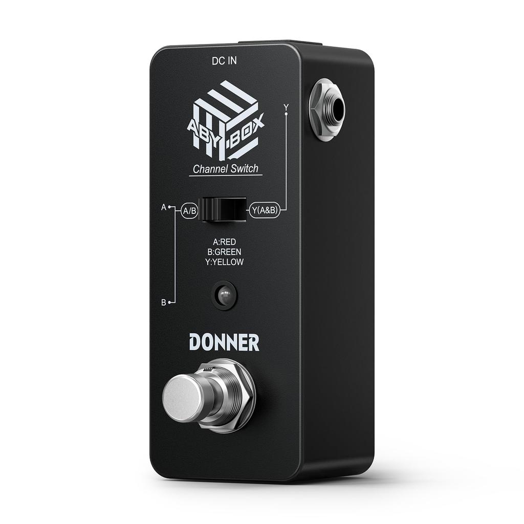 Педаль эффектов Donner ABY BOX Line Selector Pedal для гитары (Мини)