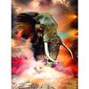 5d Алмазная картина Полная дрель Животное Алмазная вышивка Слон Украшения