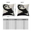 Morrissey Singer Square Pillowcase Polyester Linen Velvet Printed Zip Decorative Home Cushion Case
