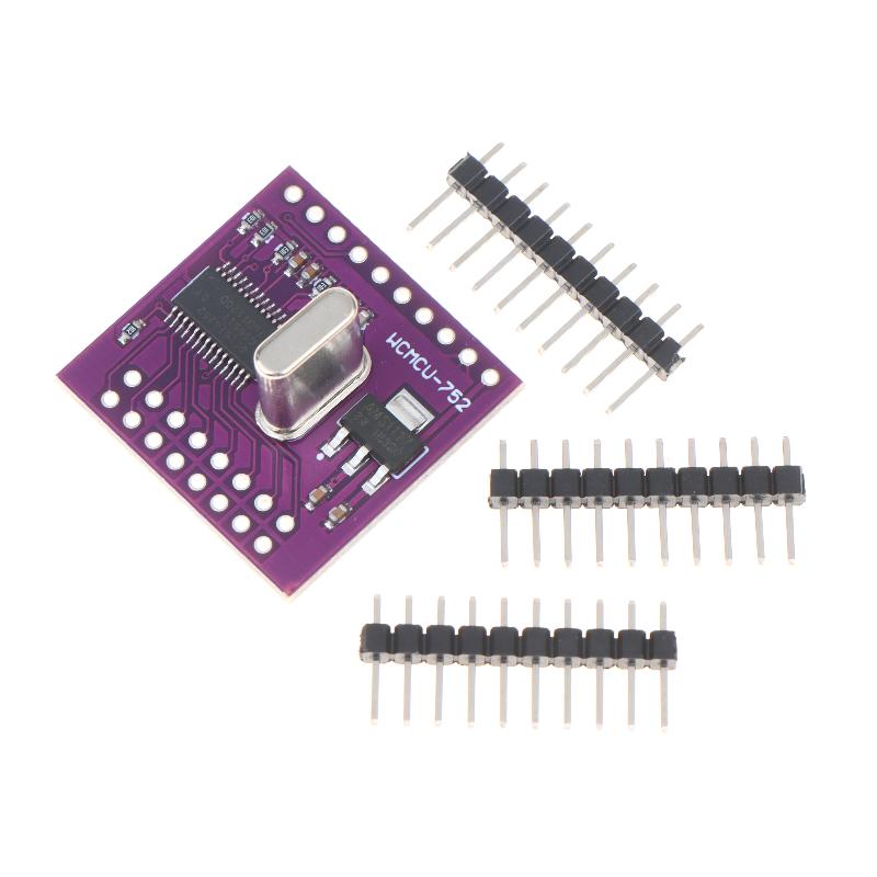 1 комплект модуля платы преобразования Uart MCU-752 SC16IS752 Интерфейс шины I2C/Spi на двойной канал платы преобразования Uart