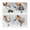 New 1 Pcs Drain Waste Plug Filter Suitable For Bathroom Floor Drains Kitchens Household Steel Sewer Filter Kitchen Tools