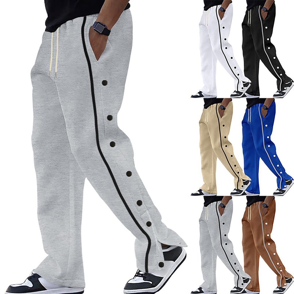 Men's Overalls Drawstring Multi Pocket Casual Pants Hiking Pants Cotton Twill Pants