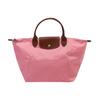 Le Pliage Original Логотип Золотая Фурнитура Нейлоновая Сумка-Тоут Средняя Женские сумки-тоут Хлопковая Конфета-Розовый 1623089P92