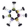 1/3/5/10/15/30 Minutes Sand Glass Sandglass Hourglass Timer Clock Decor Gift