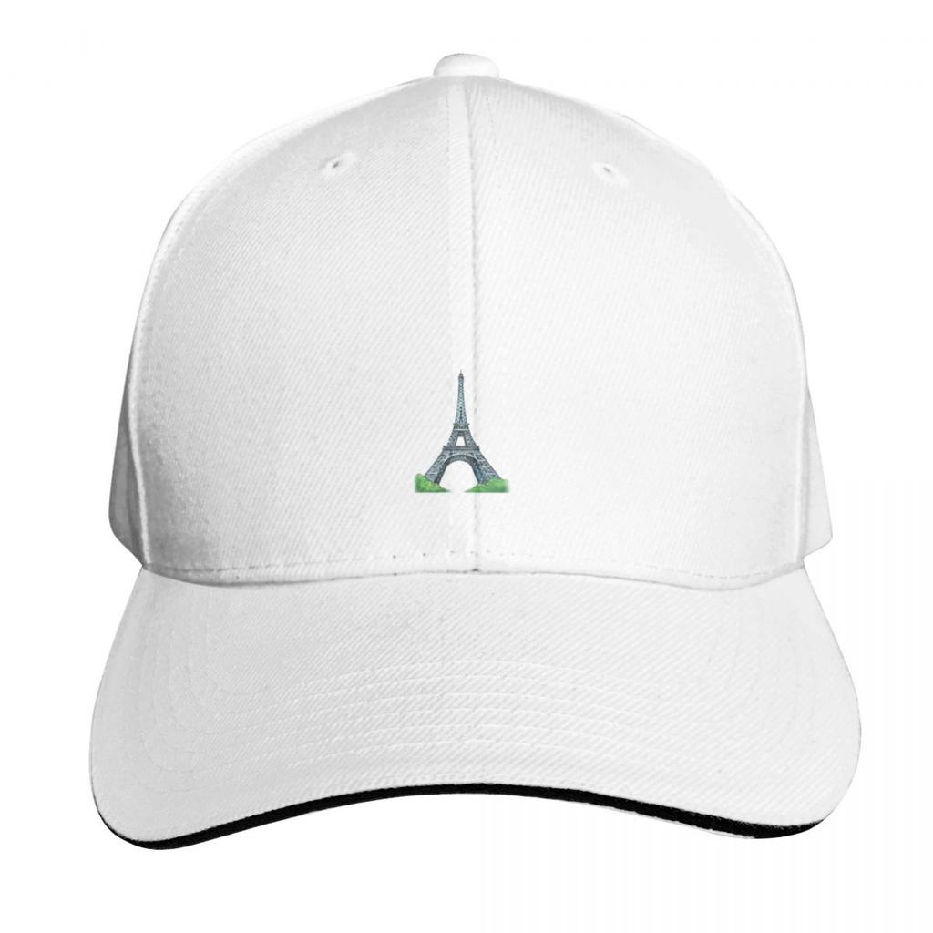Paris France Eiffel Tower coordinates Baseball Cap Bobble Hat Unisexs big size hat sun caps Rugby Baseball Unisex Womens