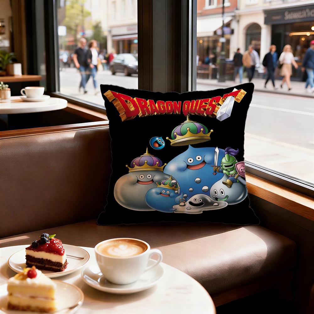 Game Dragon Quest Rocket Slime Cushion Cover Decorative Cushions Covers Cover Sofa x Pillow  Piece x x Pillowcase