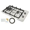 2 Burners Gas Stove Gas Cooktop 2.5KW 2.3KW LPG NG Dual Fuel Built In Gas Hob Thermocouple Protectio
