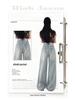 Women's Rhinestone Star Wide Leg Jeans - 2026 Spring/Autumn, Loose & Flattering Floor-Length Pants