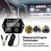 Kebidumei мотоциклетный тахометр тахометр цифровой счетчик моточасов для газонокосилки квадроцикла 2/4 тактный двигатель свечи зажигания аксессуары