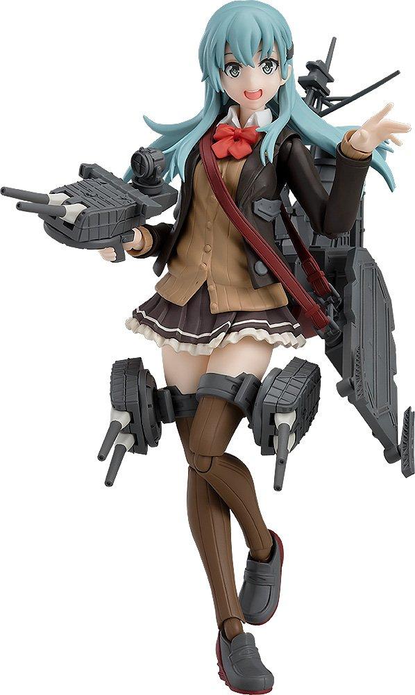 Figma Kantai Collection Судзуя Kai Ni ABS ПВХ окрашенная шарнирная фигурка -KanColle- Без масштаба &