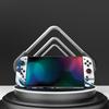Набор защитных стикеров для консоли Nintendo Switch 2 включает настраиваемые виниловые накладки для док-станции и стикеры «Большая волна у» (2025) Joy-Con (2 набора)