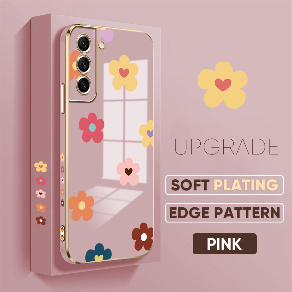 Красочные печатные узоры с квадратным краем корпуса с покрытием корпуса телефона Роскошное покрытие Мягкий чехол для телефона для iPhone Motorola Moto OnePlus Samsung