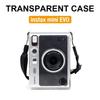 [Film Lab] Instax Mini EVO Transparent Case Camera Protective Case with Strap CAA19