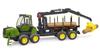 Лесовоз с грейферным краном Bruder JD 1210E 4 BR02133 (с бревнами)