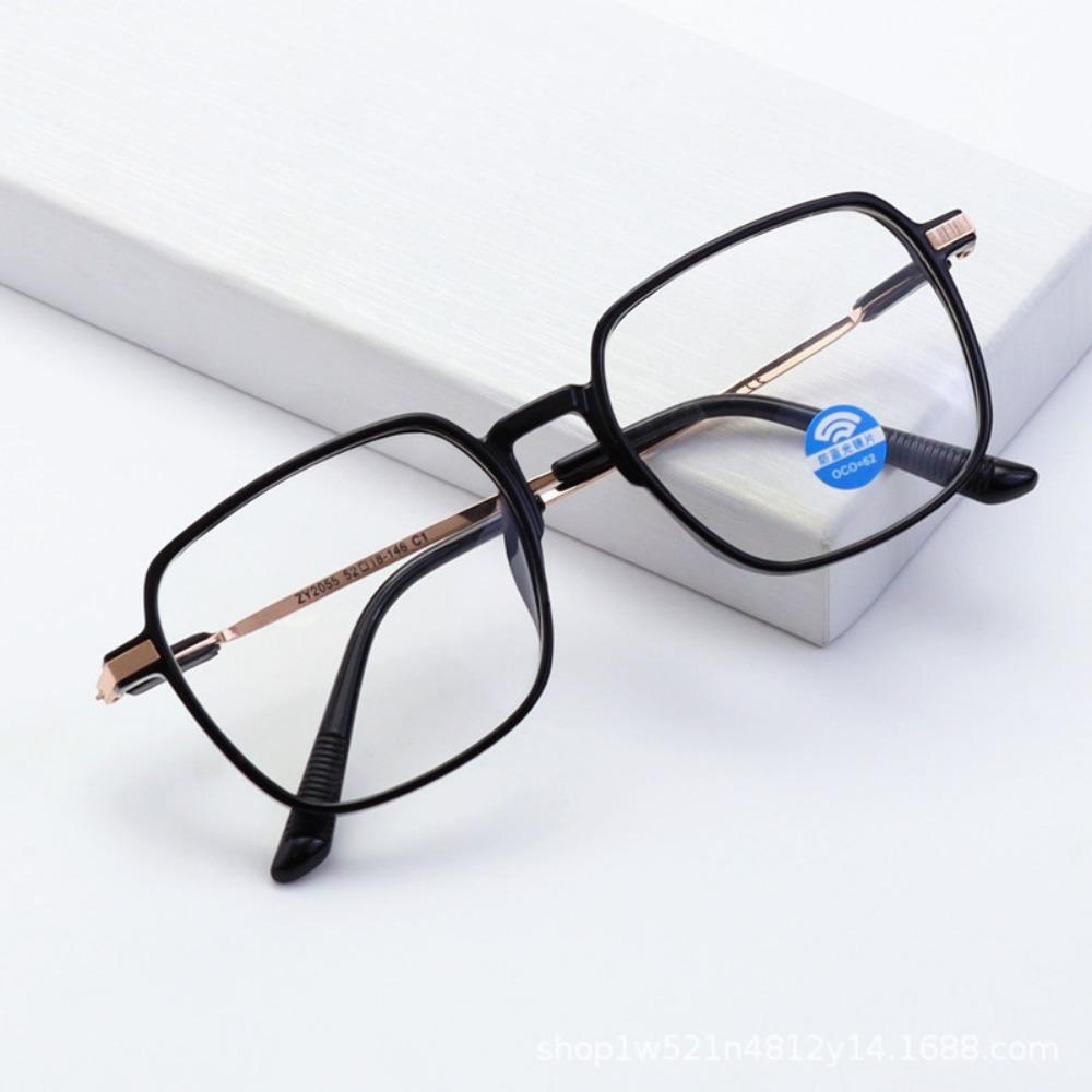 Anti-radiation Blue Light Glasses Transparent Square Frame Glasses for Women Eyewear