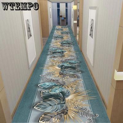 3D современные длинные коридорные ковры, украшения для гостиной, противоскользящий коврик, коврик для вестибюля, лестницы, настраиваемый