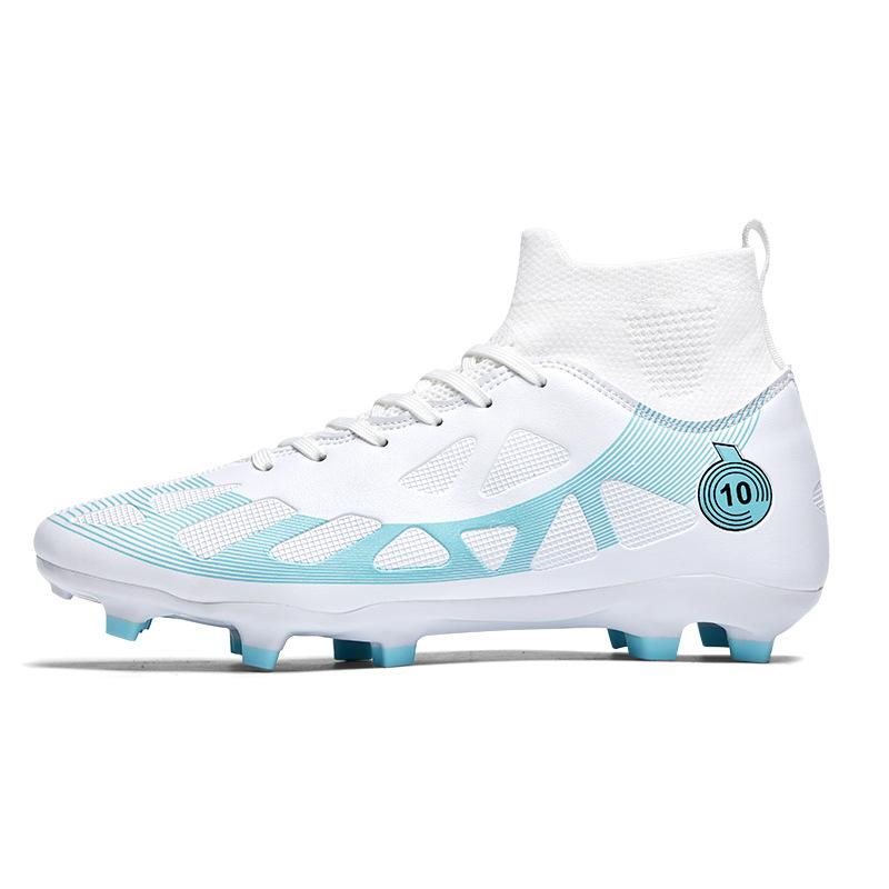 New High-top Football Shoes, Men, Women, Youth, Primary and Secondary School Students, Artificial Grass, Long Nails and Broken Nails Training Shoes