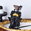 Настольный держатель для кистей для макияжа Органайзер для ручек Прочная конструкция Большая вместимость Милый дизайн ангела Контейнер для кистей для макияжа и косметики