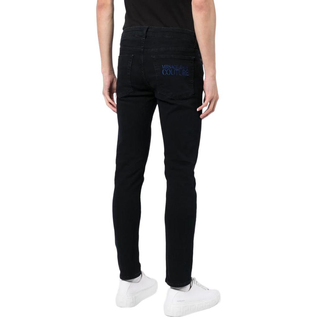VERSACE JEANS COUTURE FW22 Jeans Men's Black 73GAB544-CDW06-906