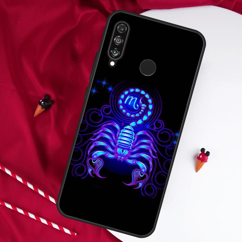 Двенадцать Созвездий Для Huawei Nova 12s 11i 12i 7i 8i Y73 Y70 Y90 Y60 Y72 Y61 Y91 9 10 SE P30 Pro P40 Lite Чехол