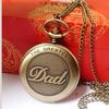 Vintage Chain Retro The Greatest Pocket Watch Necklace For Grandpa  Gifts