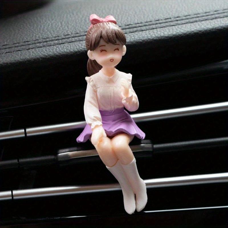 Милый набор для декора из ПВХ материала для дружбы девочек, подходит для приборной панели автомобиля