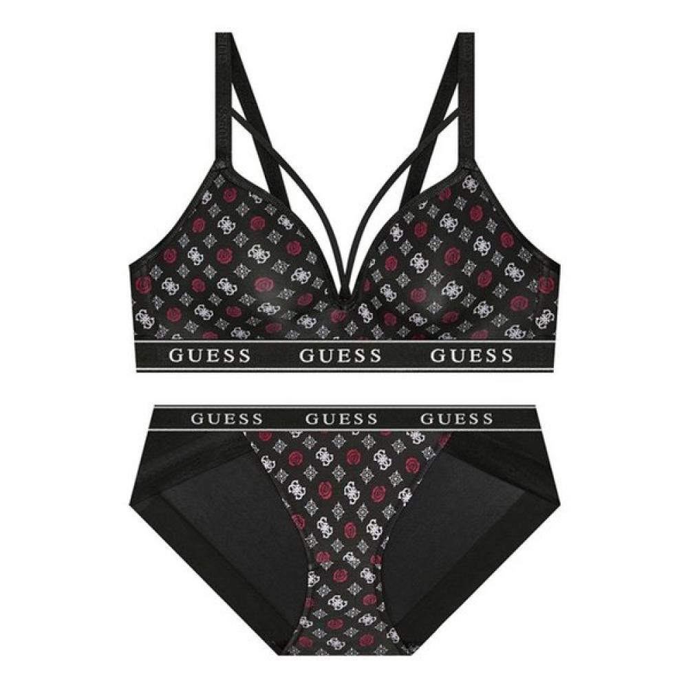 Guess Нижнее белье Праздничный Глобальный Комплект с бралеттом и трусиками B11 Bp B11 Bk
