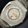 AUTOMATIC VINTAGE RICOH R31 JAPAN MENS SILVER COLOR DIAL WATCH A701923-5 R207-a701923