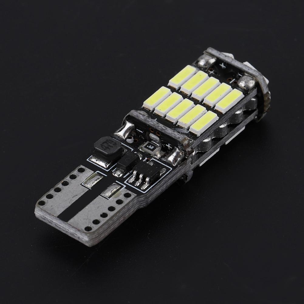 10 шт. T10 4014 26SMD автомобильная декодирующая светодиодная лампа Canbus без ошибок боковой габаритный фонарь номерного знака