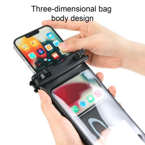 Phone Storage Bag Touchscreen Comfortable Grip Anti-scratch TPU Cell Phone Waterproof Case Swimming