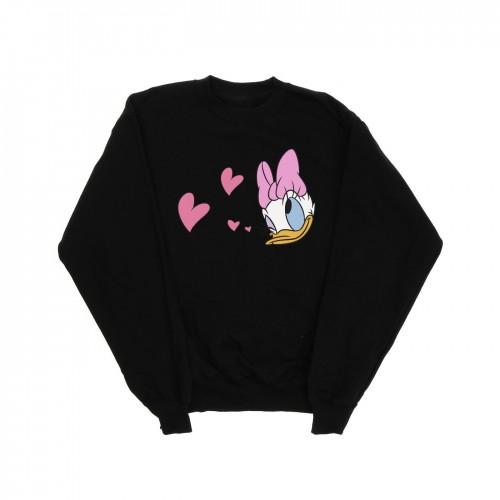 Disney Womens/Ladies Daisy Duck Kisses Sweatshirt