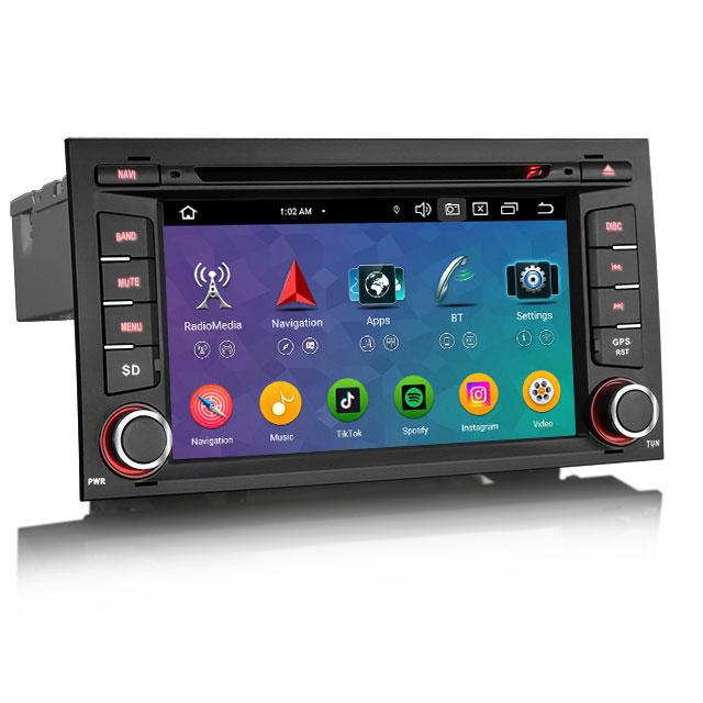 EU STOCK Erisin ES6732SN Android 14 CarPlay GPS for Seat Leon DAB+ 4G TPMS DSP