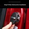 4Pcs Long-lasting Door Rustproof Anti-rust Lock Covers Performance Excellent Stopper Buckle Covers Interior Accessories