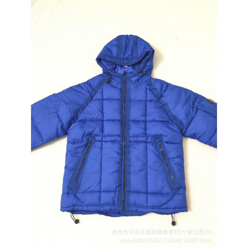Men Women Winter Thick Cotton Puffer Jacket Hooded Oversized Casual Warm Coat Outdoor Fall